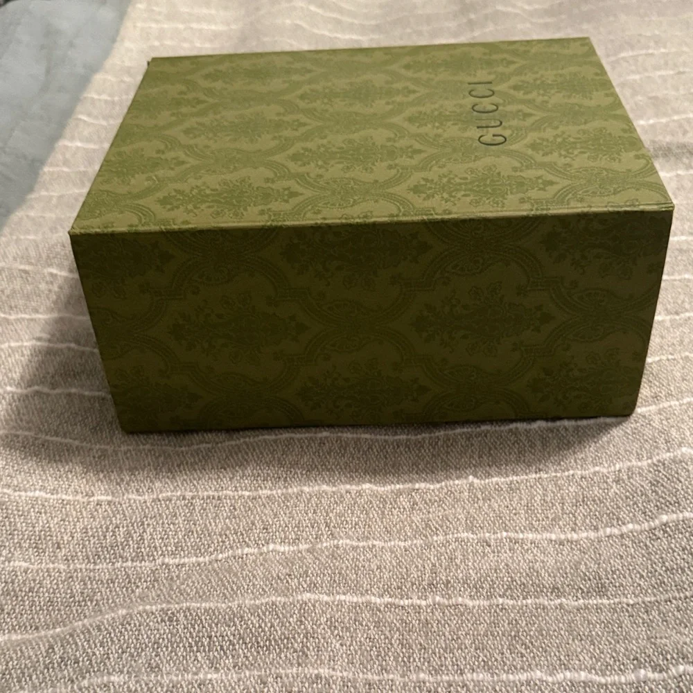 Gucci authentic Olive Green Decorative Box